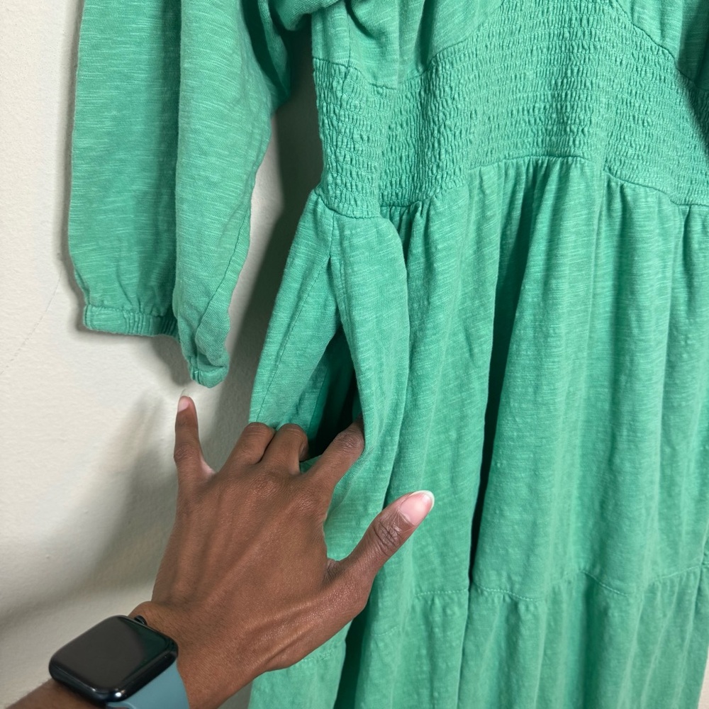 Marine Layer Florence Vintage Slub MIDI Dress - Picture 7 of 14